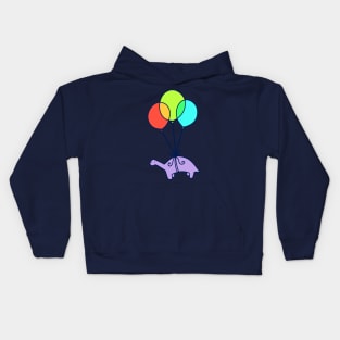 Balloon Dinosaur Kids Hoodie